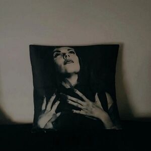 Vampira Throw Pillow case only